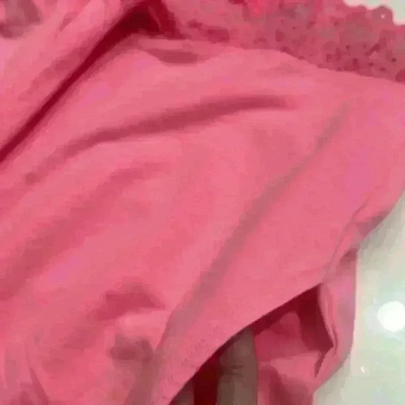 NWOT Lilly Pulitzer Large Kylar Ruffle short in Pink Shandy Item # 7V - Picture 7 of 7